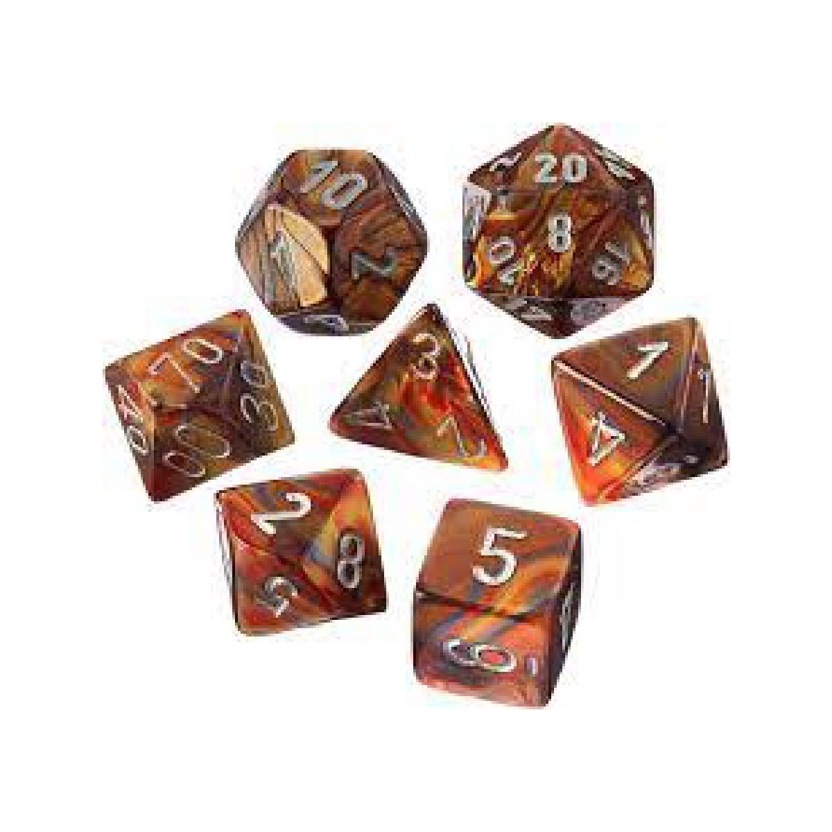 GENERICO - 7-DIE SET MINI LUSTROUS GOLD/SILVER