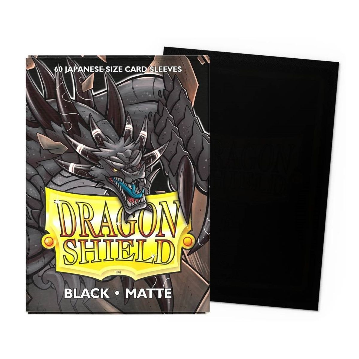 Dragon Shield - Protectores Dragon Shield: Japanese- Matte Black (60 ct.)
