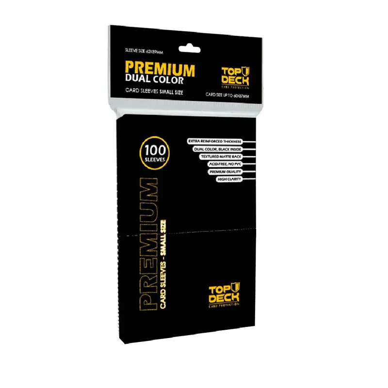 GENERICO - Protector Premium Dual Color Small Negro (62x89)