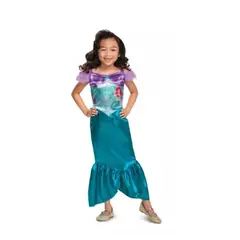 GENERICO - Disfraz Princesa Ariel 3-4 años