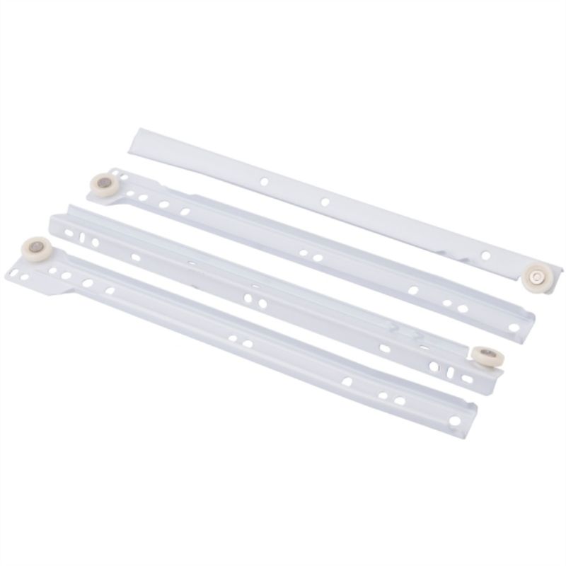 KHOR - Corredera cajón SBP blanca 300 mm 25 sets