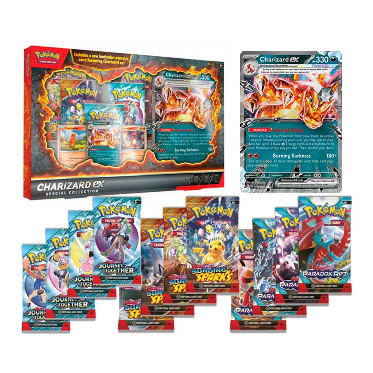 POKEMON - Pokémon TCG: Charizard Ex Special Collection Ingles