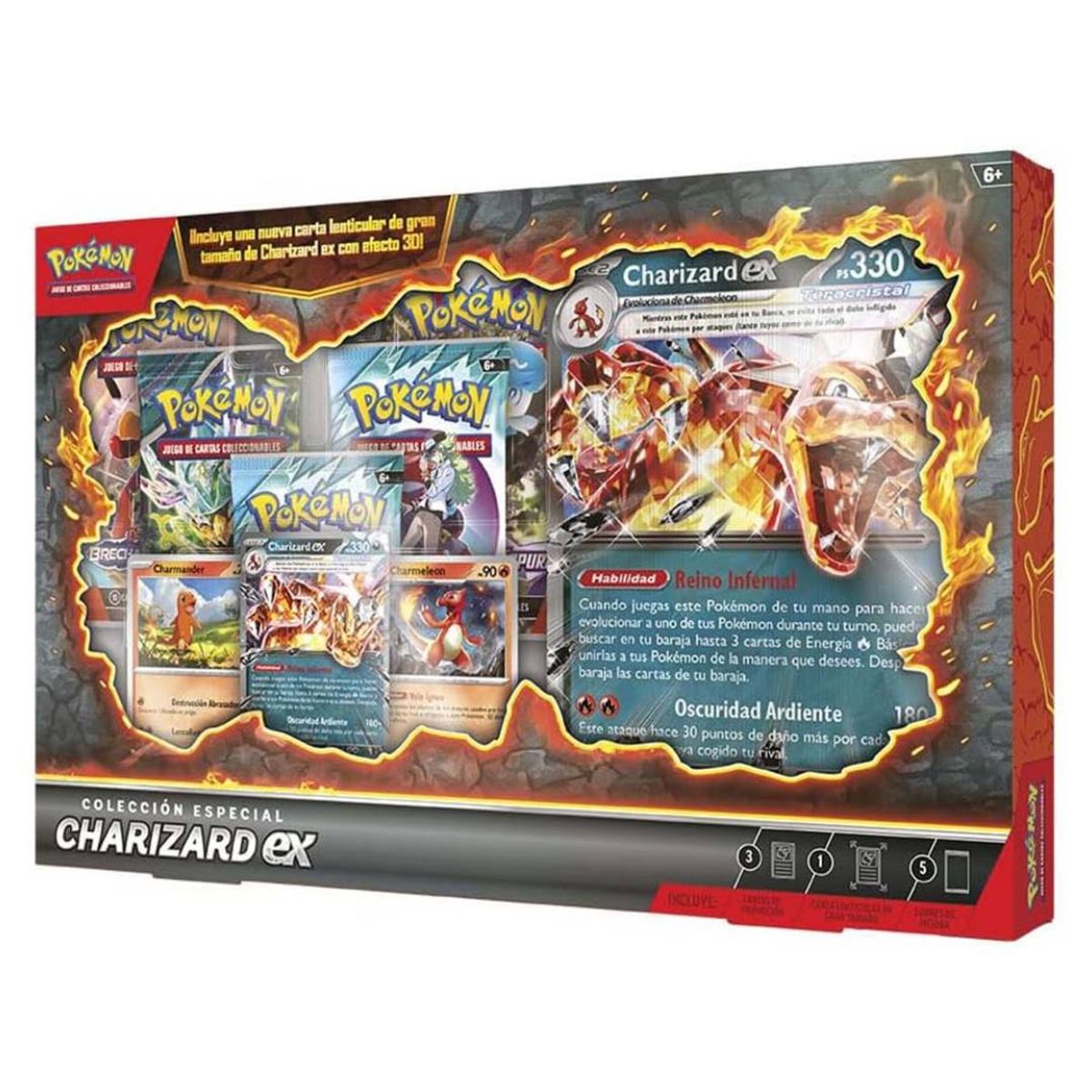 POKEMON - Pokémon TCG: Charizard Ex Special Collection Español