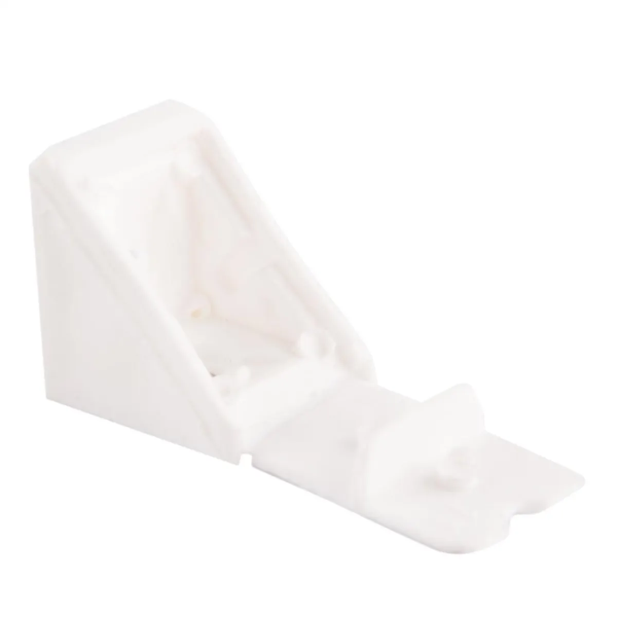 Escuadra plastica blanca 50uds, marca DVP - Foto Principal