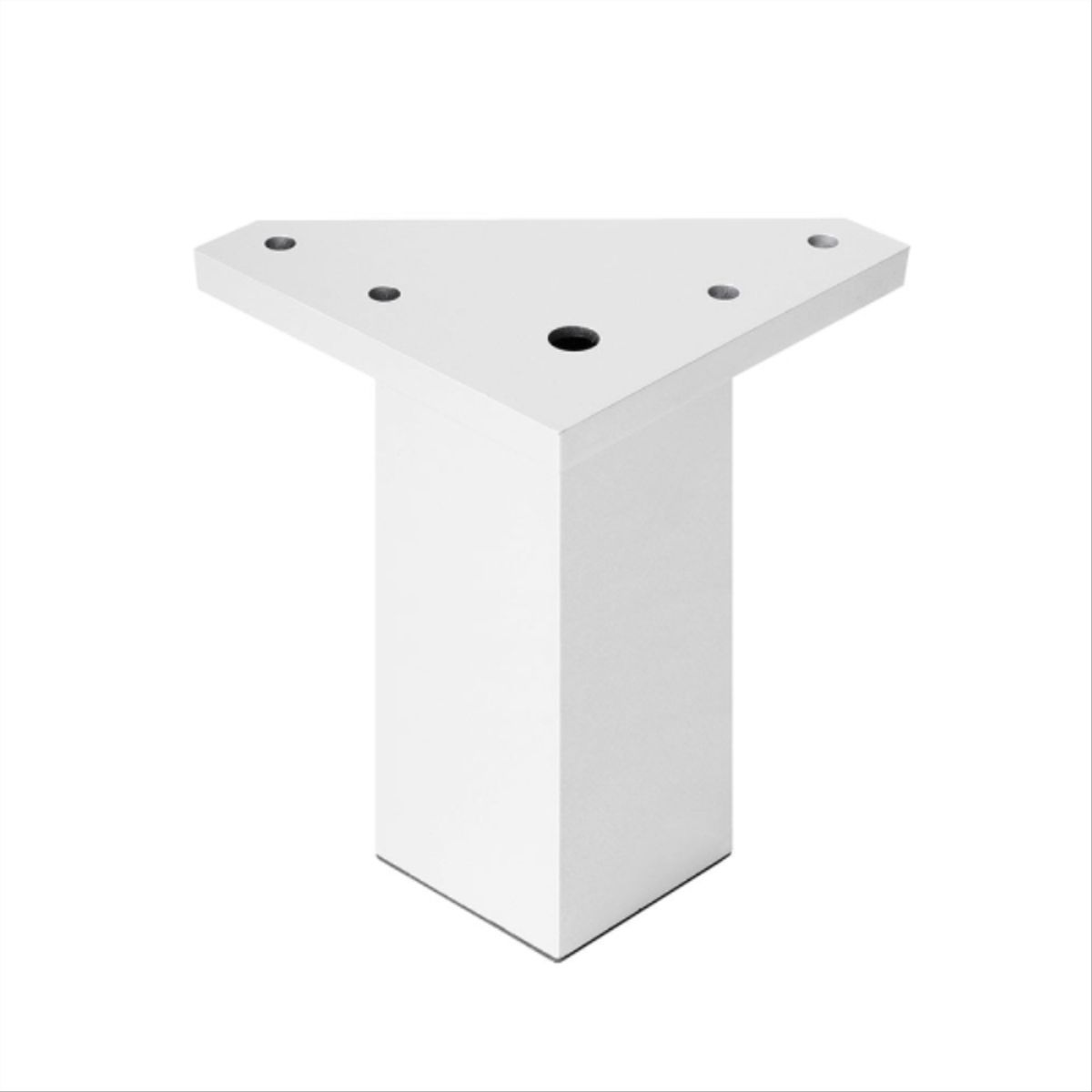 KUTZ - Pata cuadrada abs blanca 40x100mm albufera