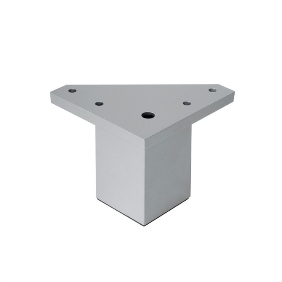 KUTZ - Pata cuadrada abs aluminio mate 40x60mm albufera