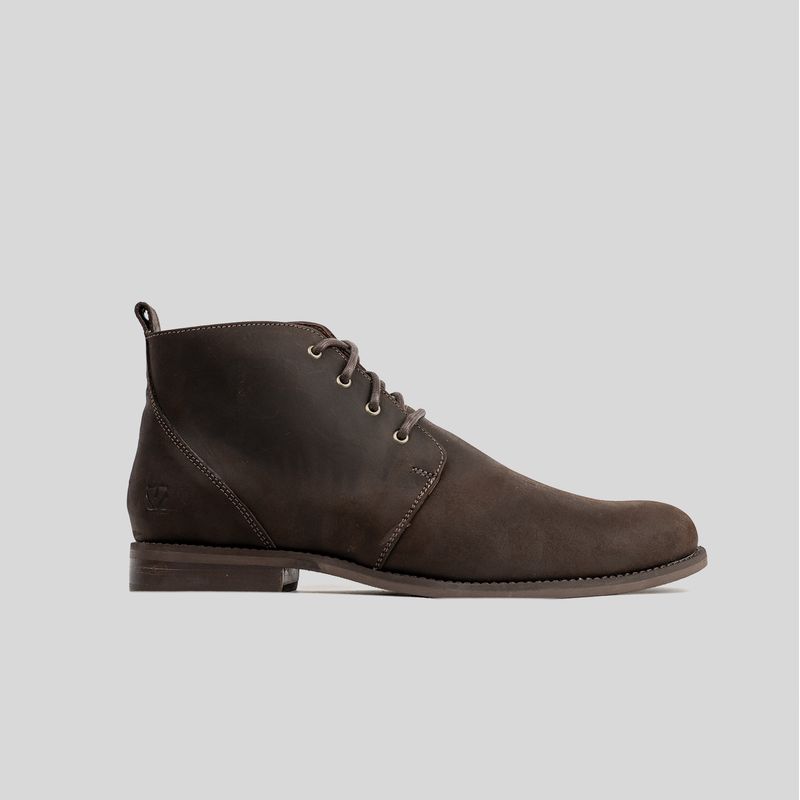 TRAUKO - Zapato Hombre Cuero Chocolate Trauko Sanhattan