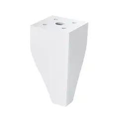 KUTZ - Pata abs blanca 100mm halcon