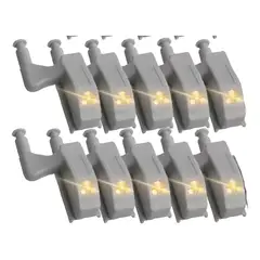 GENERICO - Luces Para Bisagra Oscuridad Mueble Y Despensa - Amarillo - 10