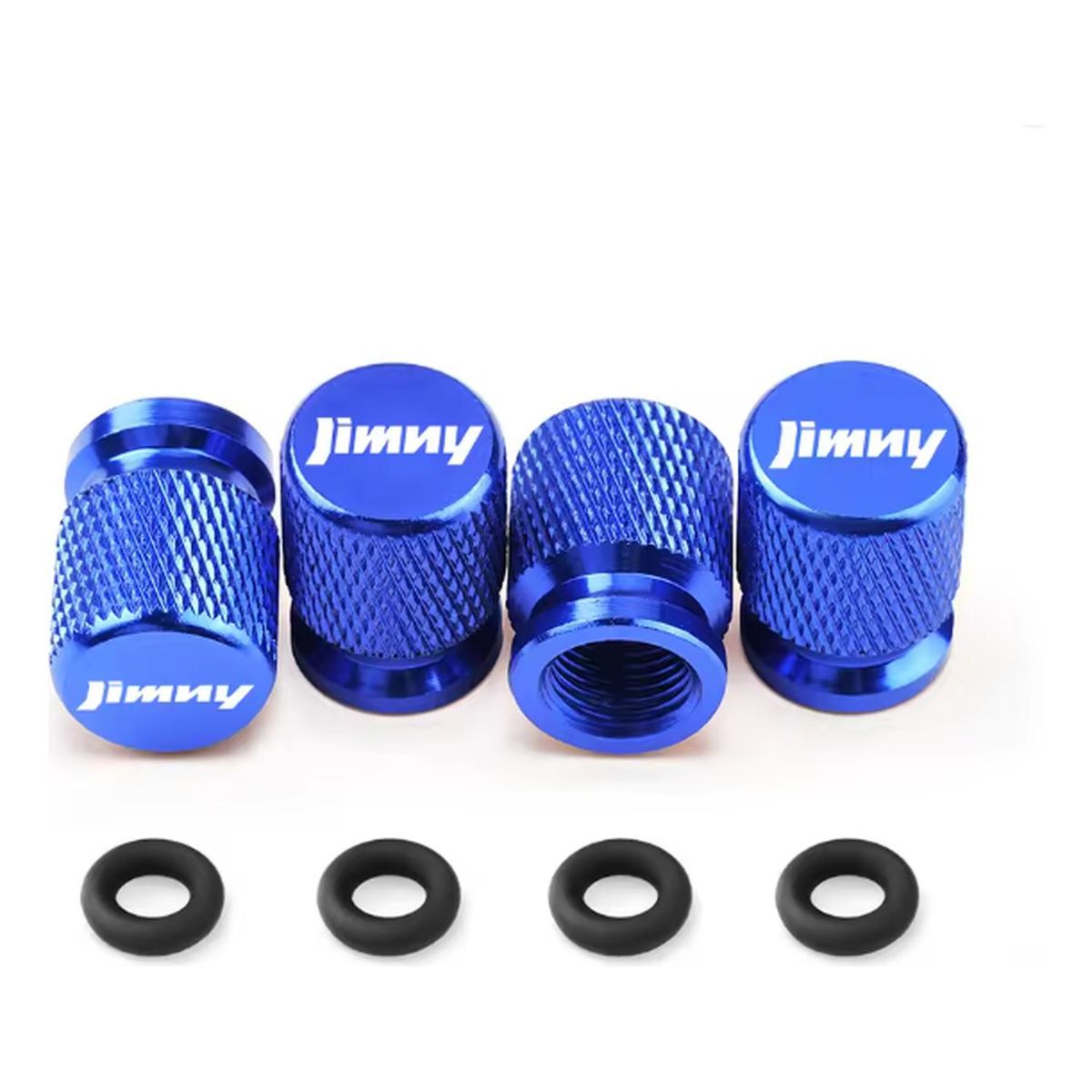 GENERICO - Tapa Metal Universal Neumaticos Suzuki Jimny Azul