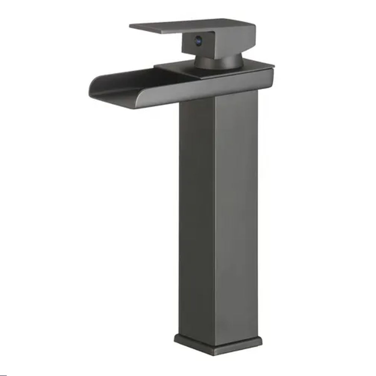GENERICO - Llave Monomando Lavamanos Lavatorio Alta Cascada Negro