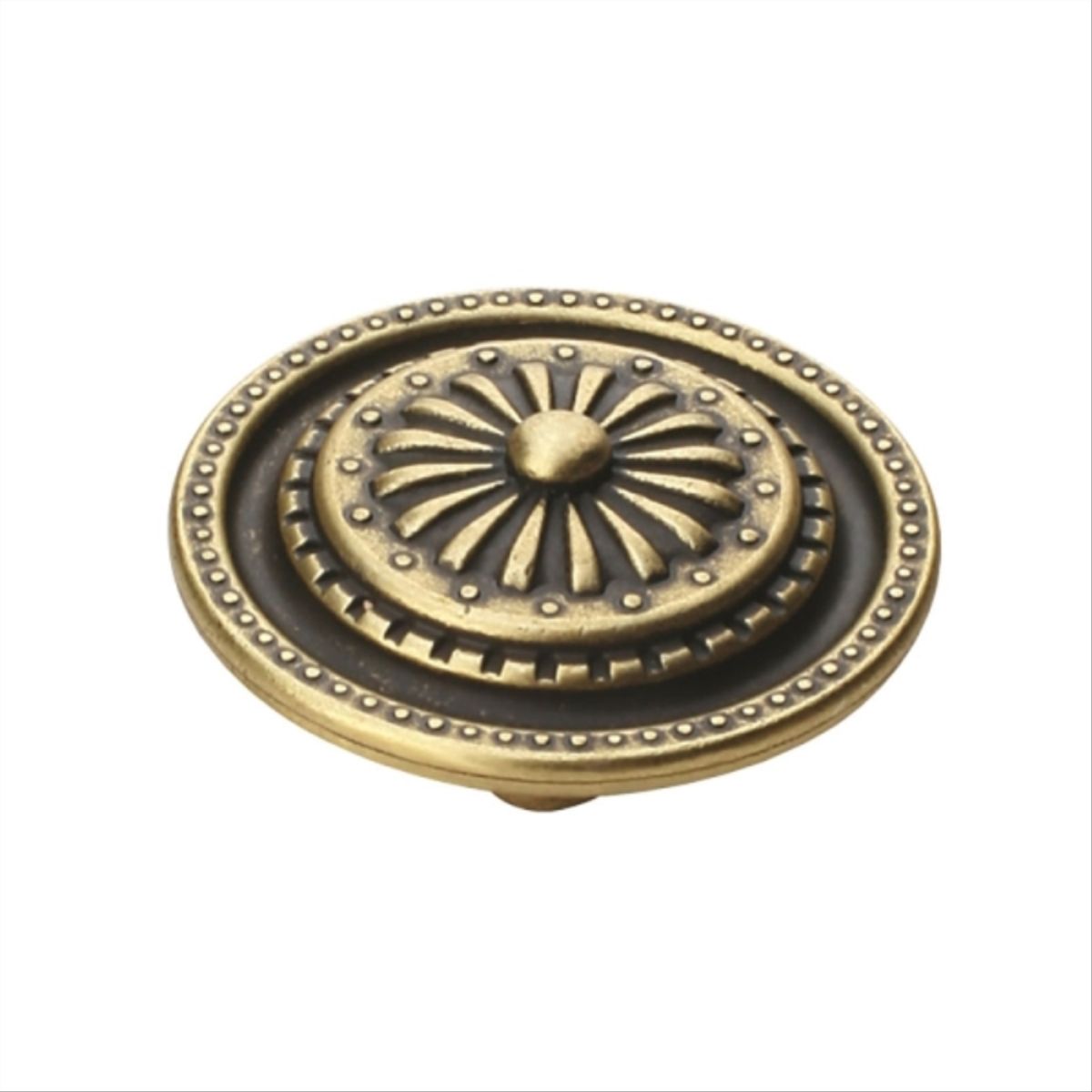 KUTZ - Perilla cuero viejo 45mm rota