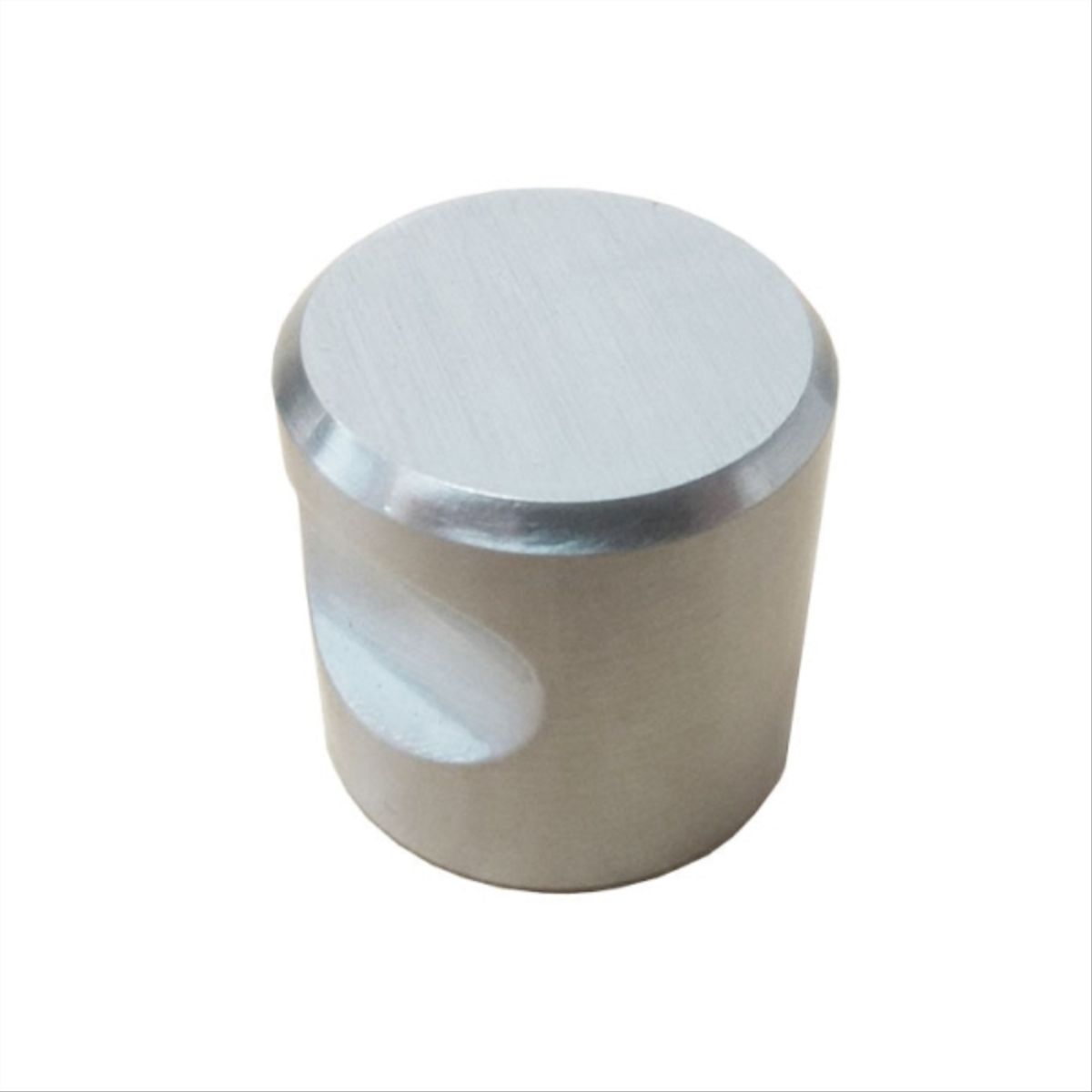 KUTZ - Perilla metalica cilindrica niquel satin 25x25mm