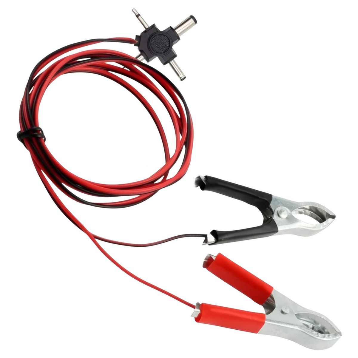 GENERICO - Adaptador Pinza De Batería Con Cable 14mt Cargador 50a 4en1