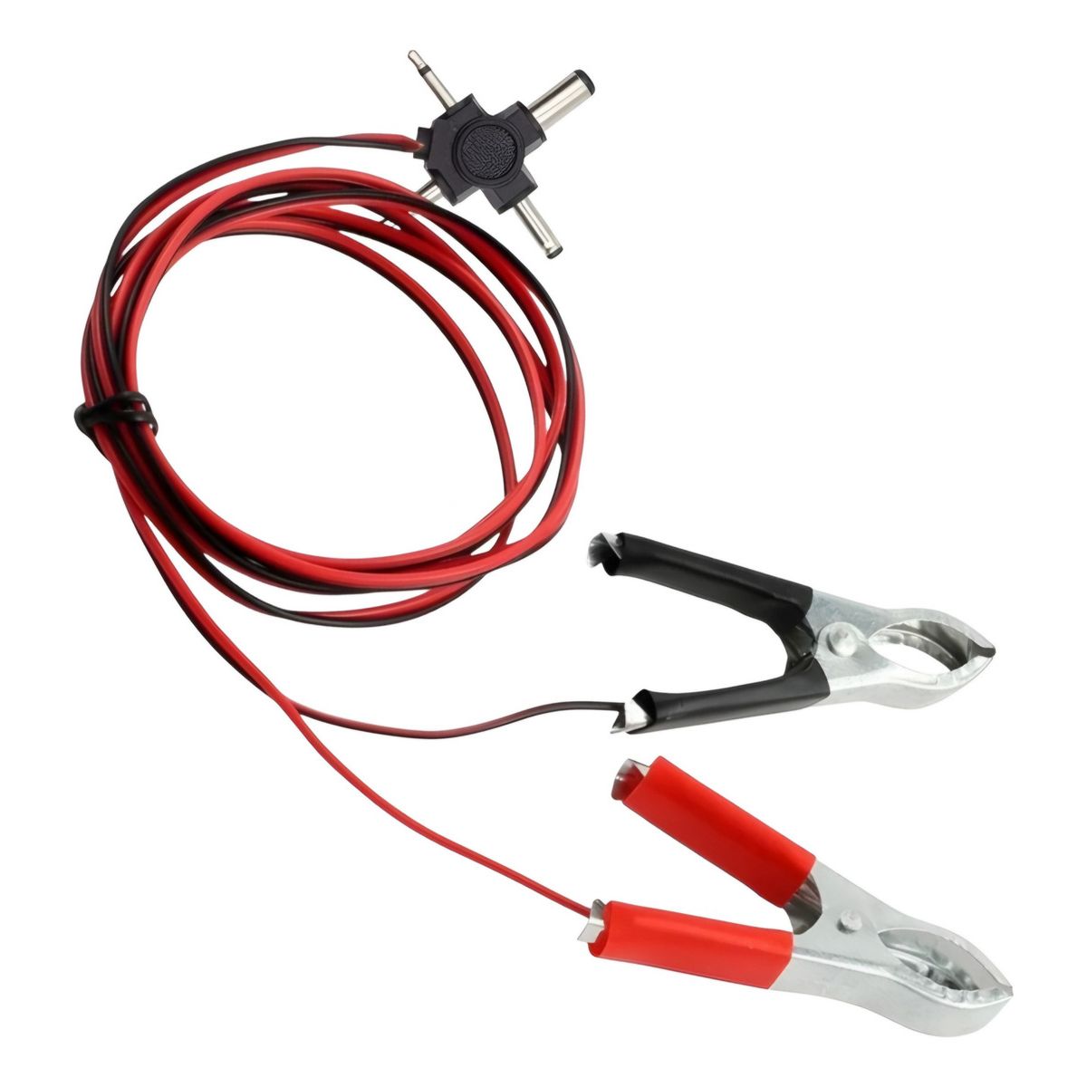 GENERICO - Adaptador Pinza De Batería Con Cable 14mt Cargador 50a 4en1