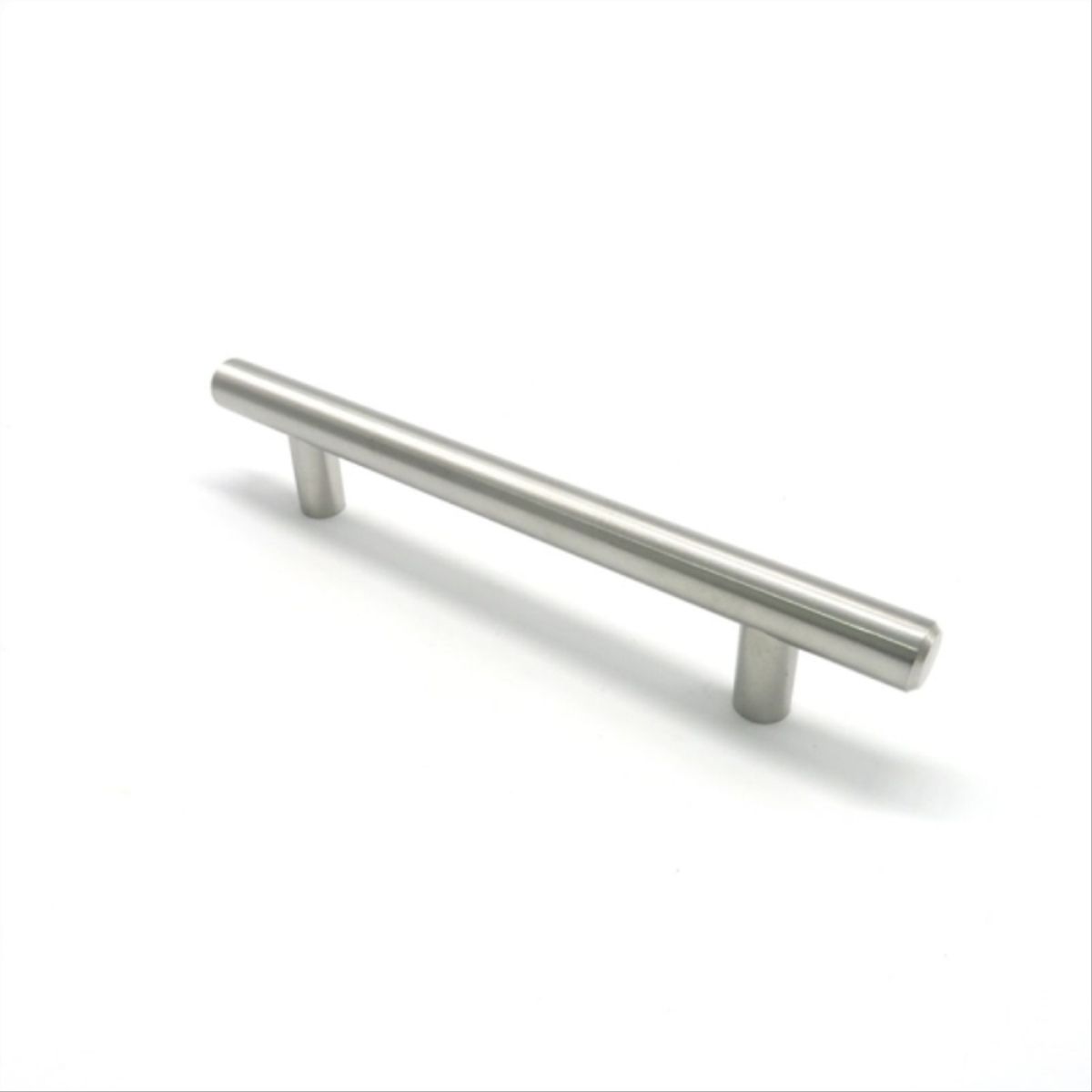 KUTZ - Tirador metalico macizo niquel satin 128x10mm madrid