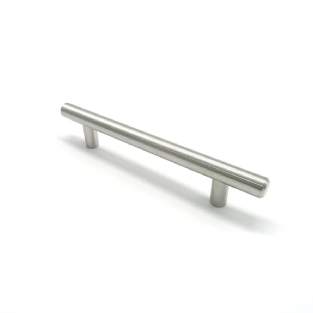 KUTZ - Tirador metalico macizo niquel satin 128x10mm madrid