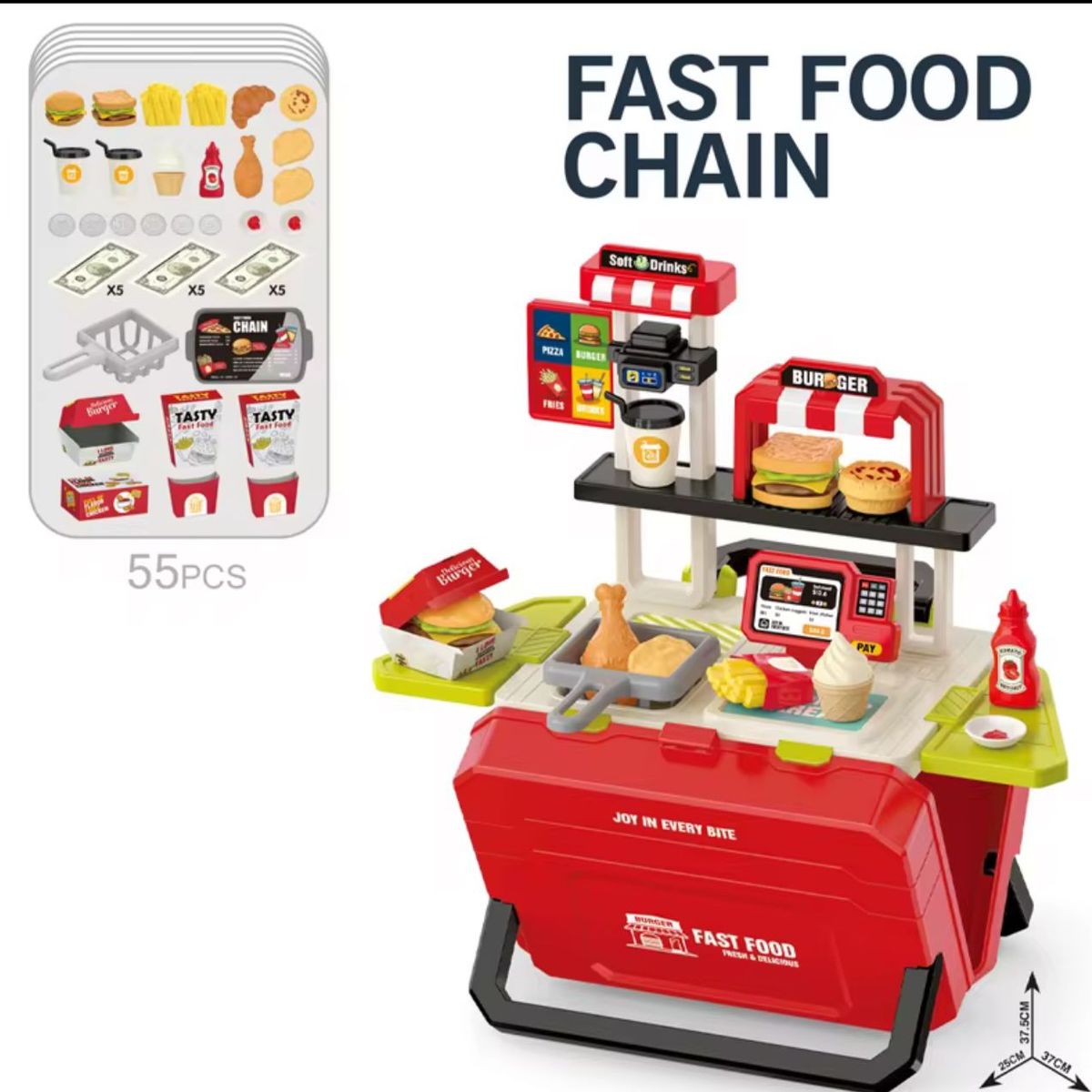 GENERICO - Juguete Juego Maleta De Comida Para Bebé