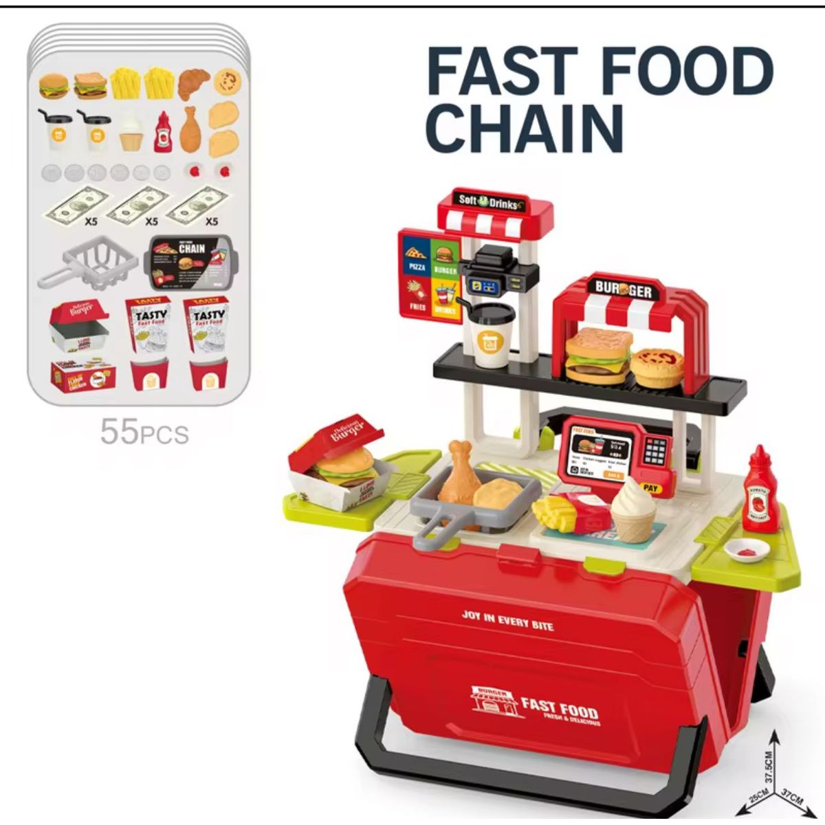 GENERICO - Juguete Juego Maleta De Comida Para Bebé