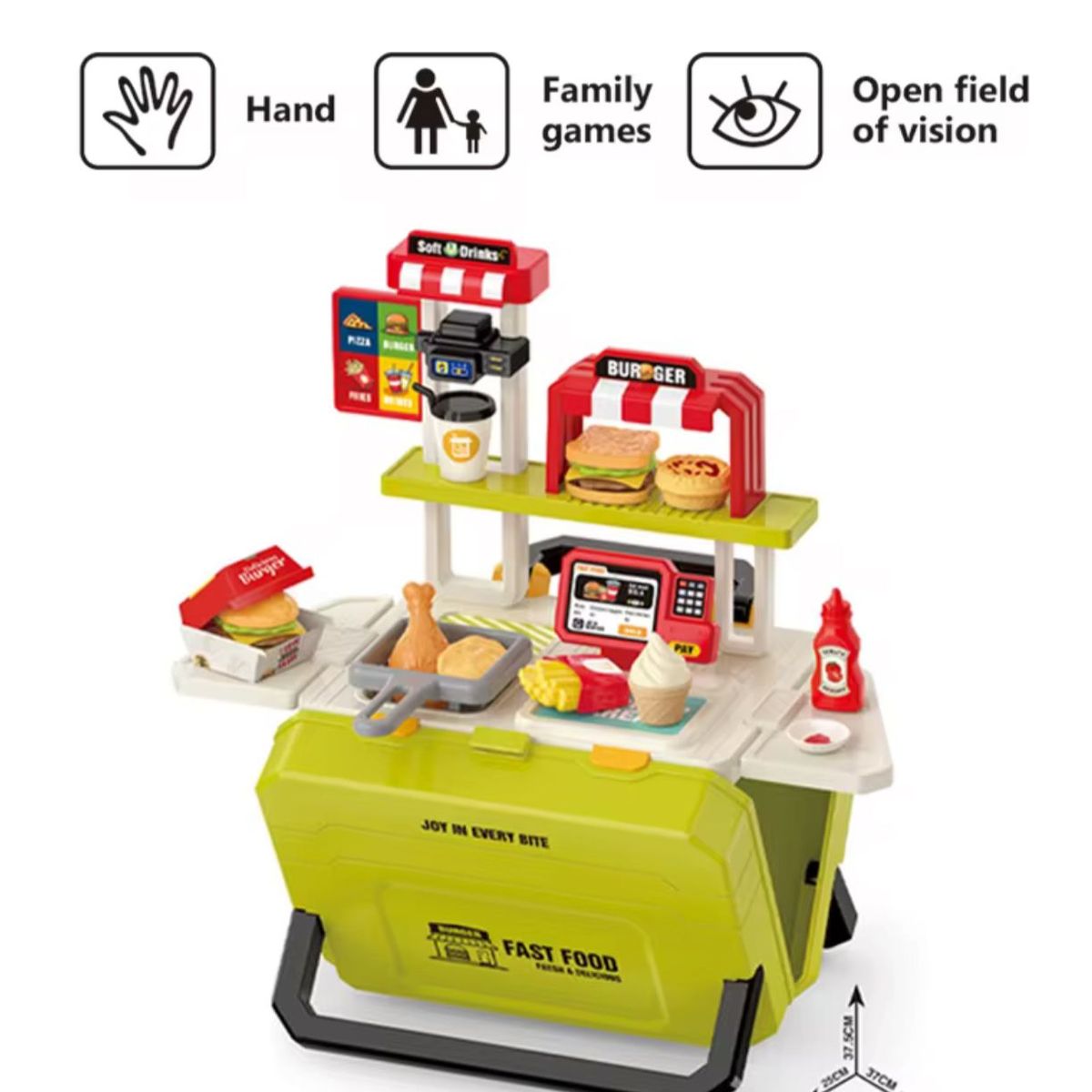 GENERICO - Juguete Juego Maleta De Comida Para Bebé