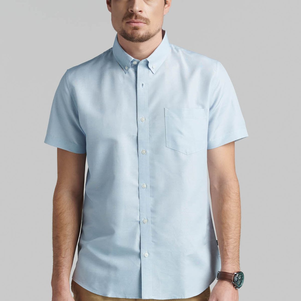 FEROUCH - Camisa Fort Worth Azul Ferouch