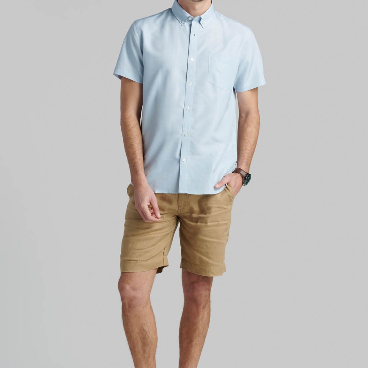 FEROUCH - Camisa Fort Worth Azul Ferouch