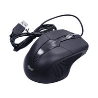 MOUSE ERGONOMICO USB SCROLL POINT ER350 08347 NEGRO