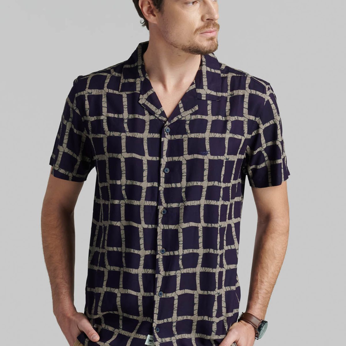 FEROUCH - Camisa Portland Azul Ferouch