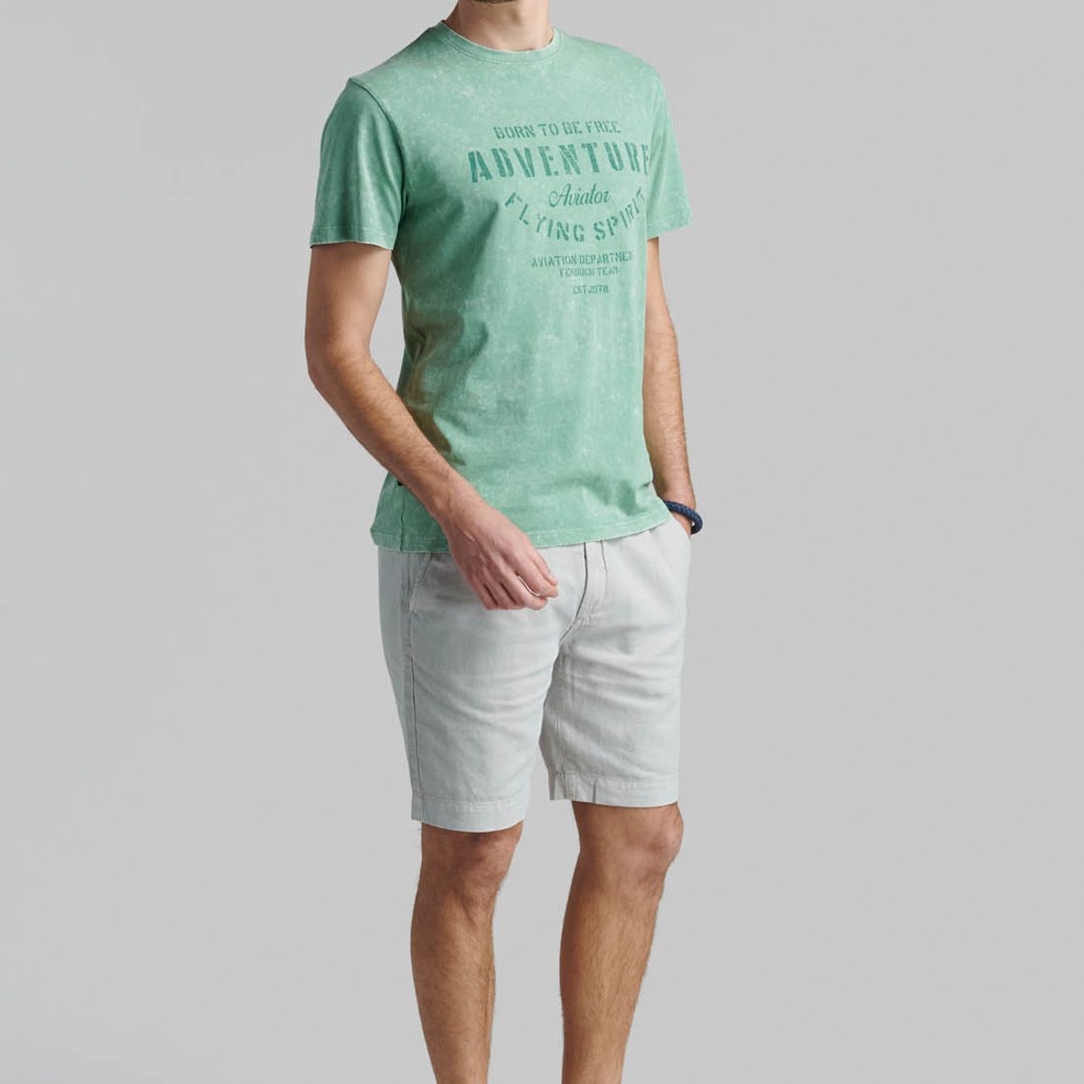 FEROUCH - Polera Maryland Verde Ferouch