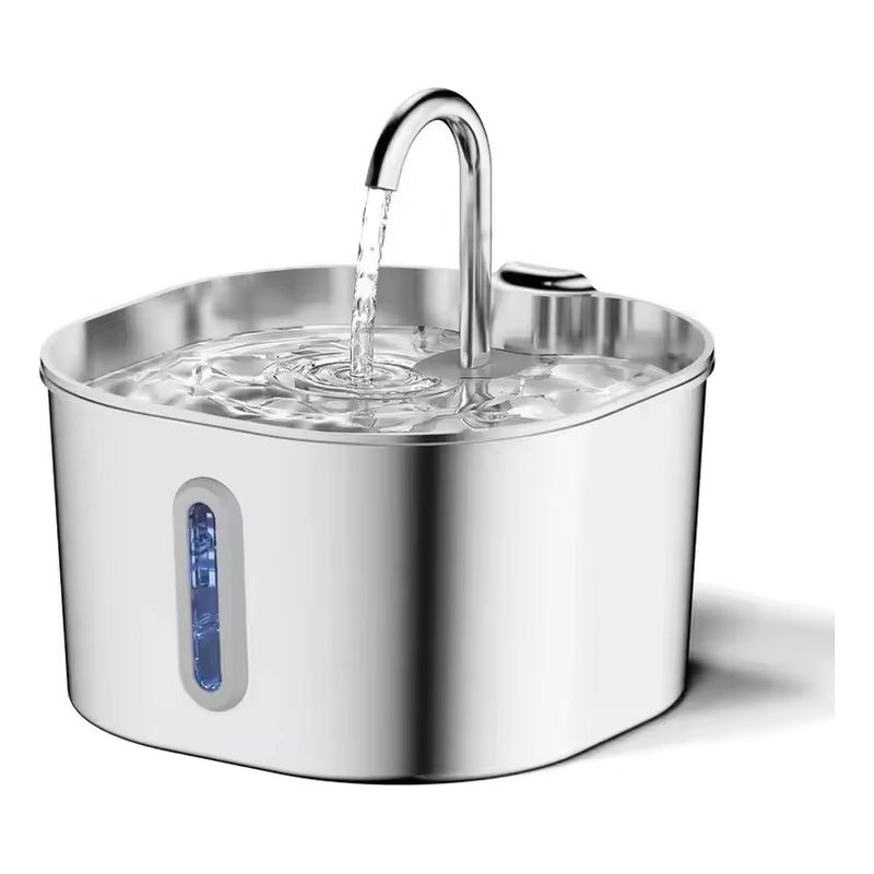 GENERICO - Bebedero Para Gatos Automático De Acero Inoxidable 22l