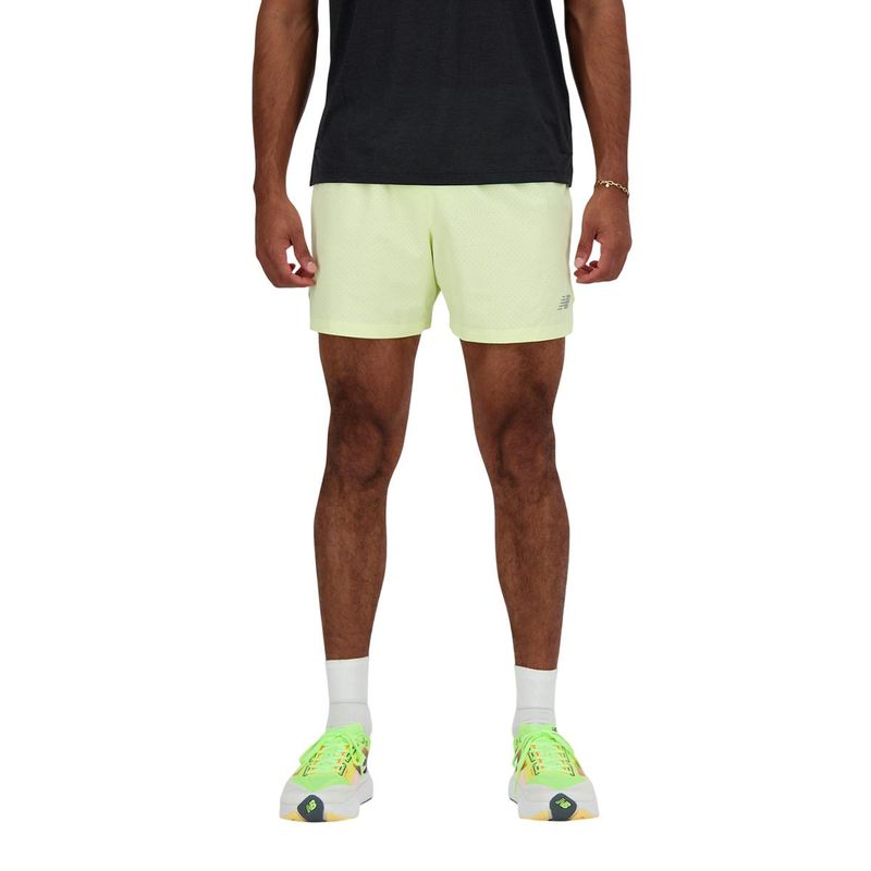 NEW BALANCE - Short Running Hombre New Balance Amarillo