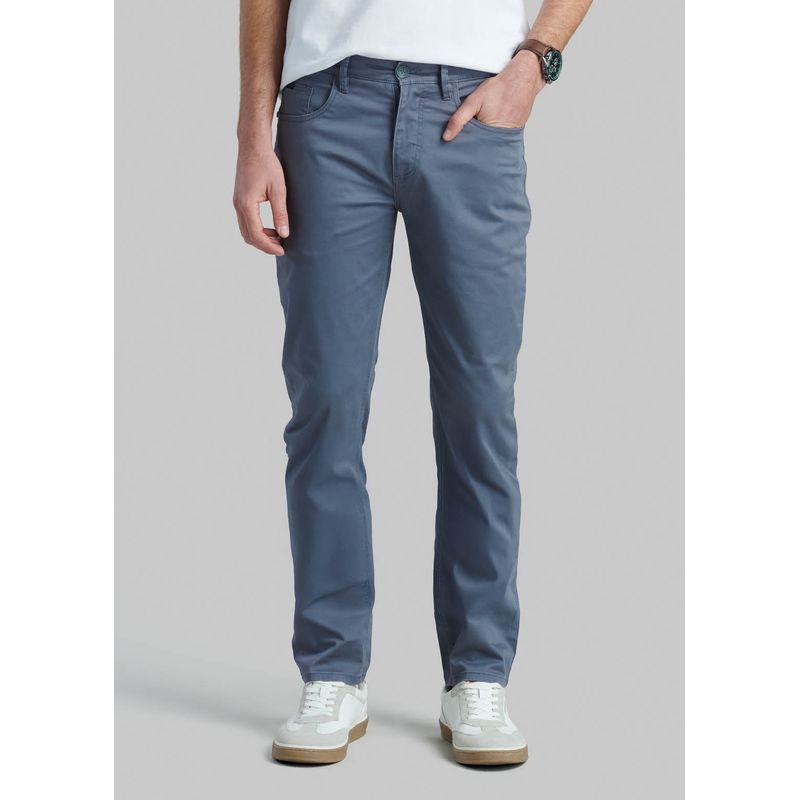 FEROUCH - Pantalón Five Pocket Gris Ferouch
