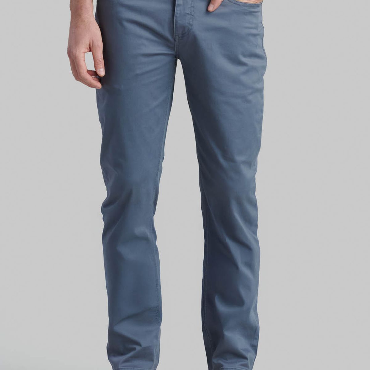 FEROUCH - Pantalón Five Pocket Gris Ferouch