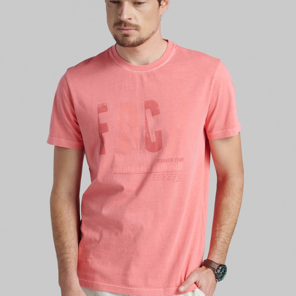 FEROUCH - Polera Montana Rojo Ferouch