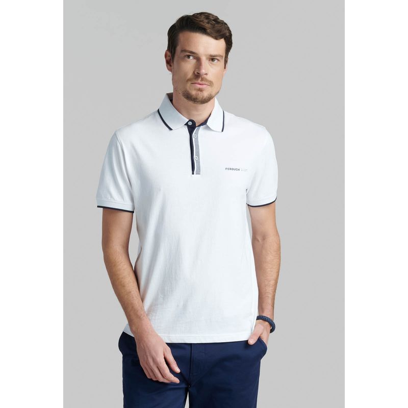 FEROUCH - Polera New York Blanco Ferouch