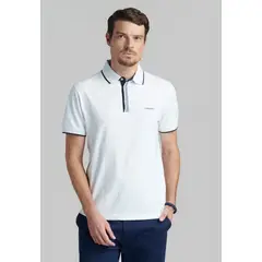 FEROUCH - Polera New York Blanco