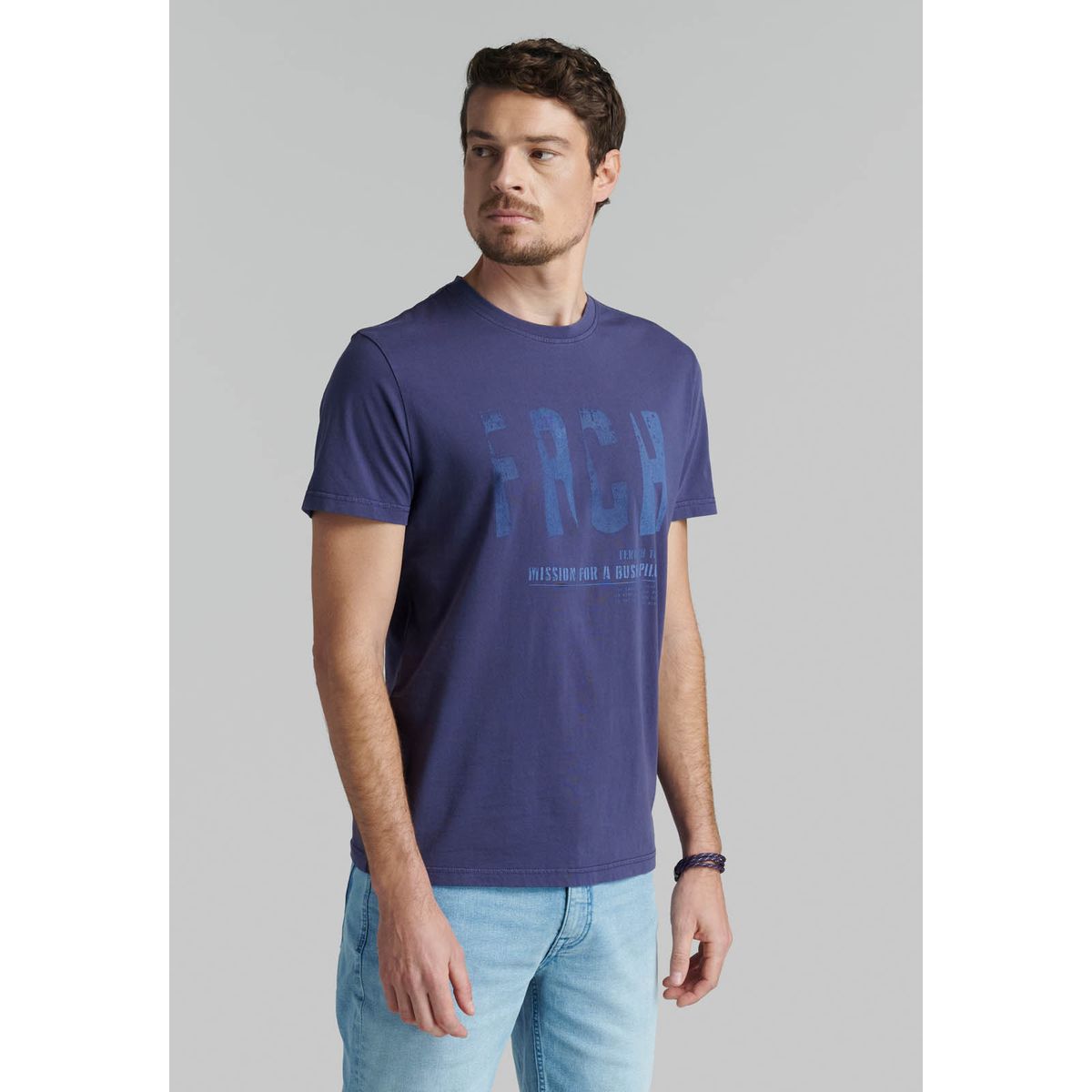 FEROUCH - Polera Montana Azul Ferouch