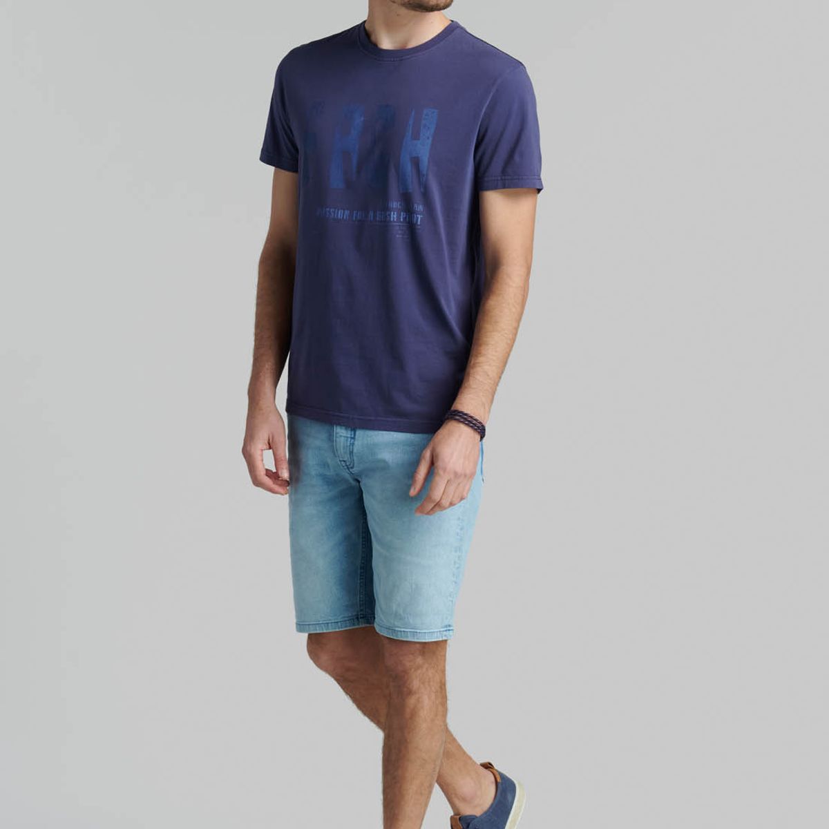 FEROUCH - Polera Montana Azul Ferouch