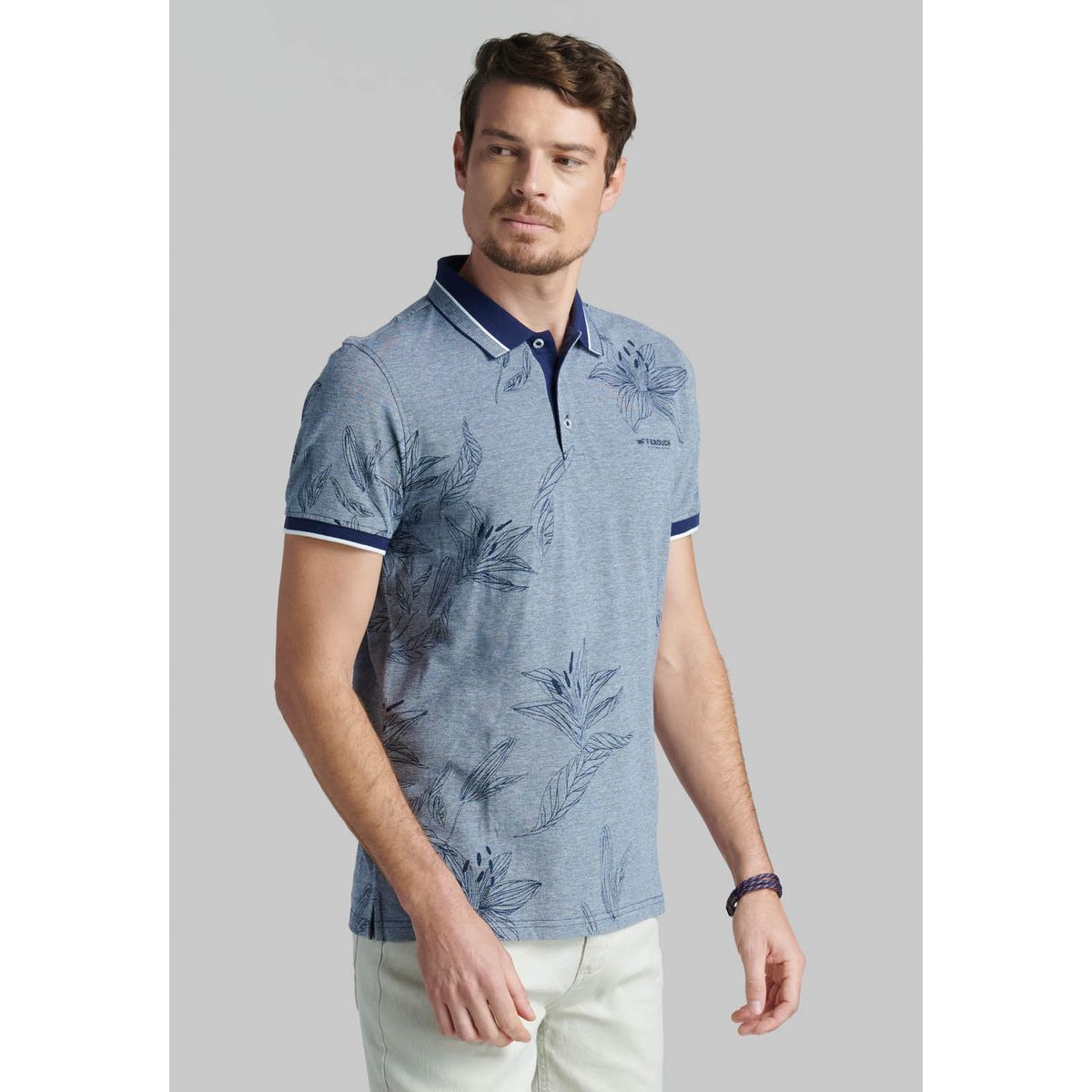 FEROUCH - Polera Chicago Azul Ferouch