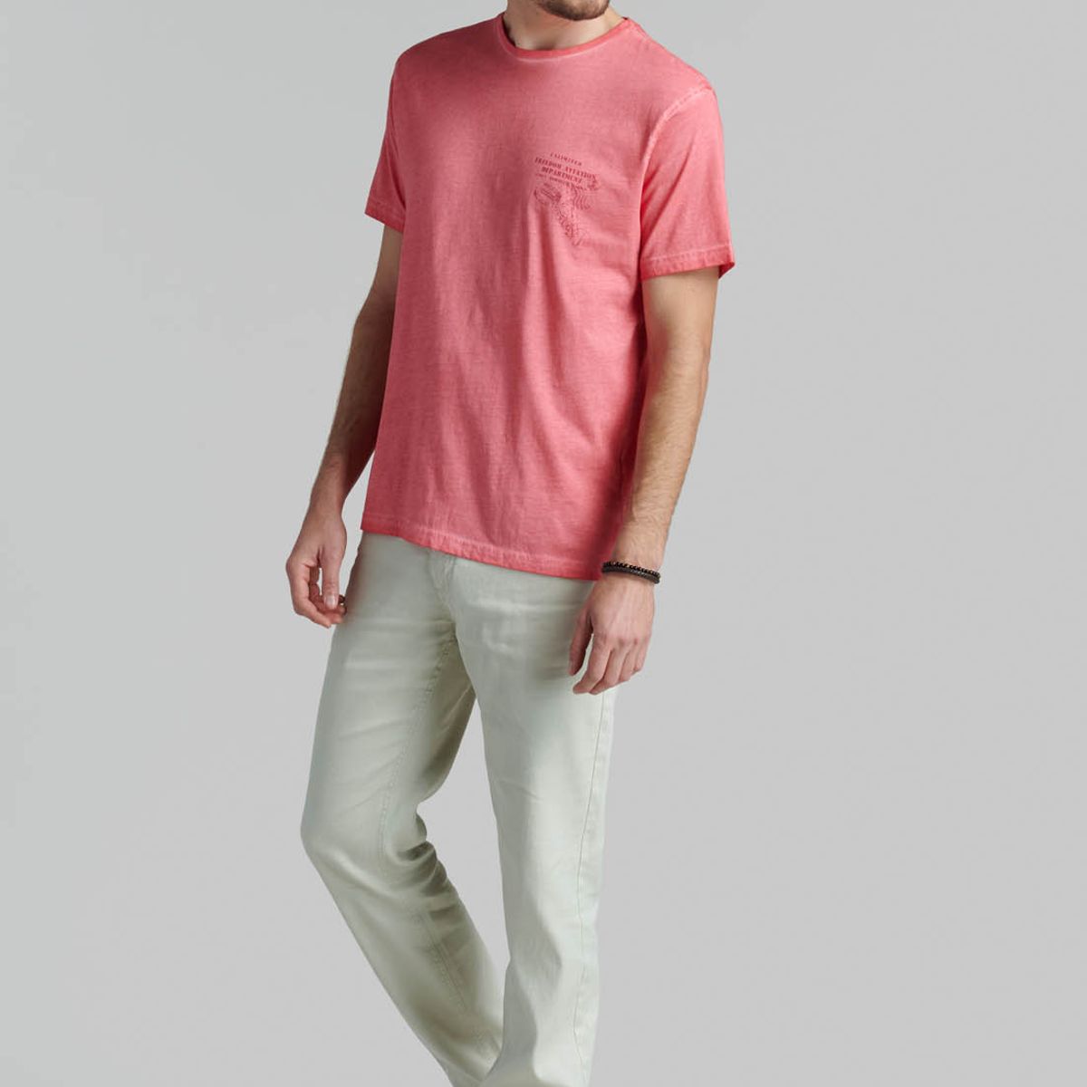 FEROUCH - Polera New York Rojo Ferouch