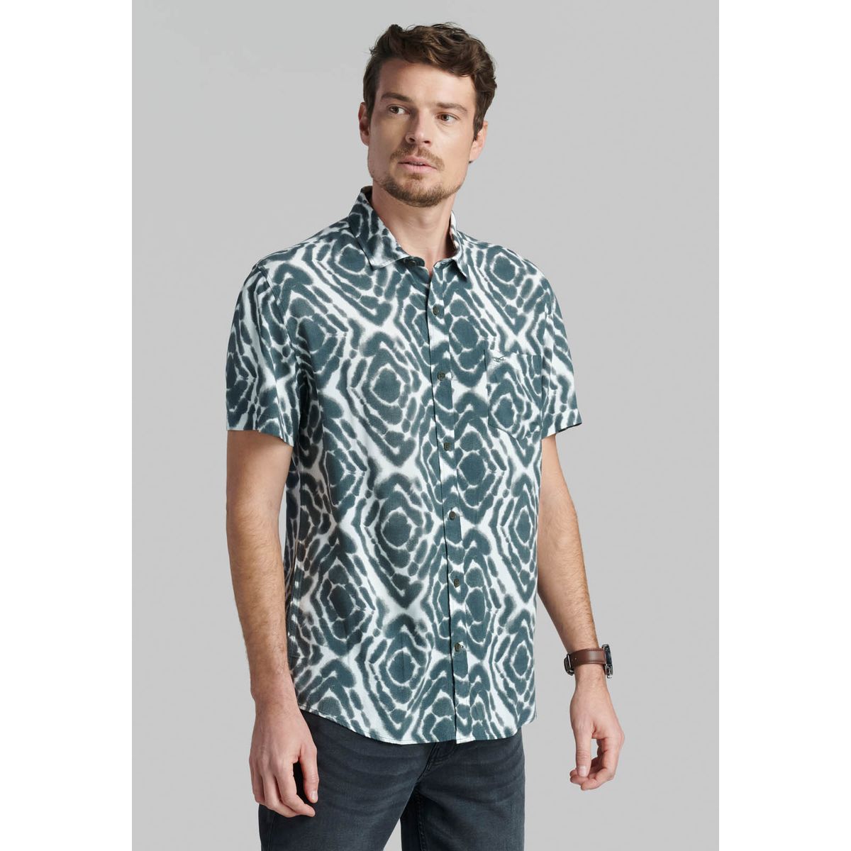 FEROUCH - Camisa Albuquerque Gris Ferouch
