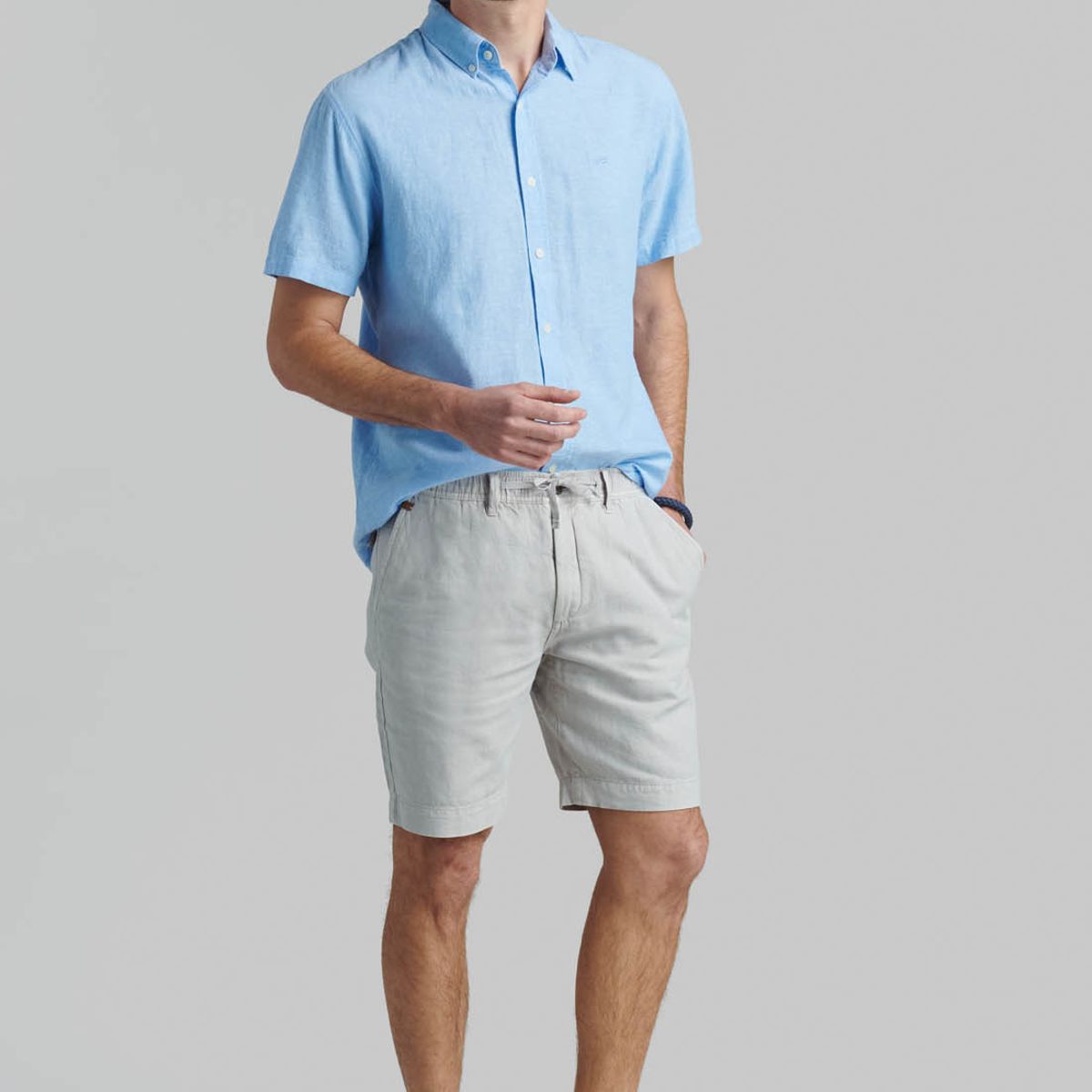 FEROUCH - Bermuda Phoenix Casual Gris Ferouch
