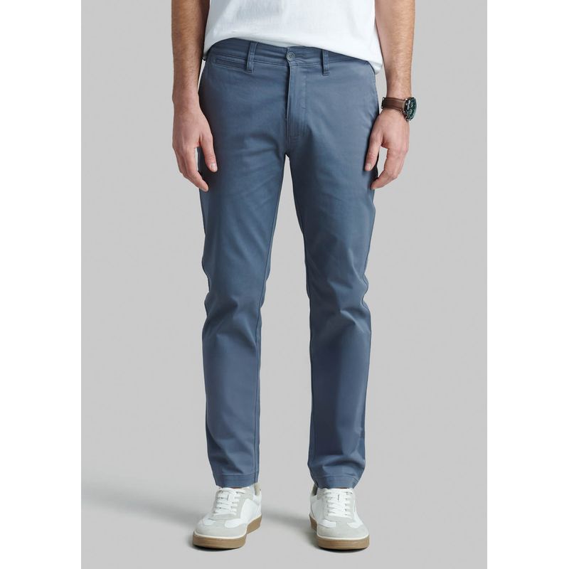 FEROUCH - Pantalón Twill Slim 31 Business Gris Ferouch