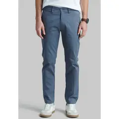 FEROUCH - Pantalón Twill Slim /31 Business Gris