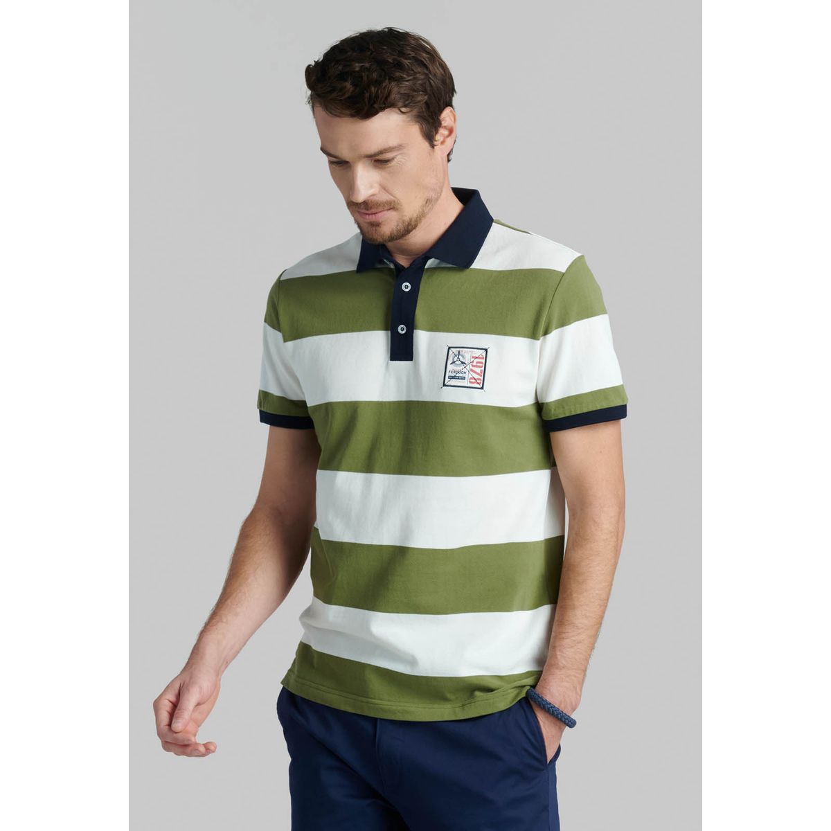 FEROUCH - Polera Delaware Verde Ferouch