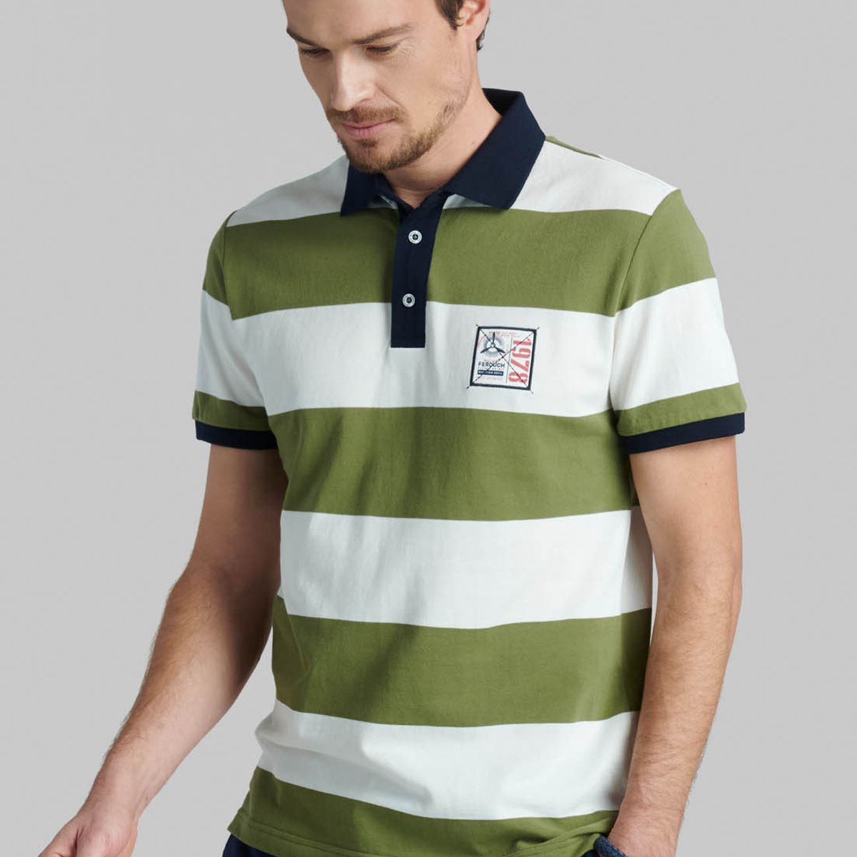 FEROUCH - Polera Delaware Verde Ferouch