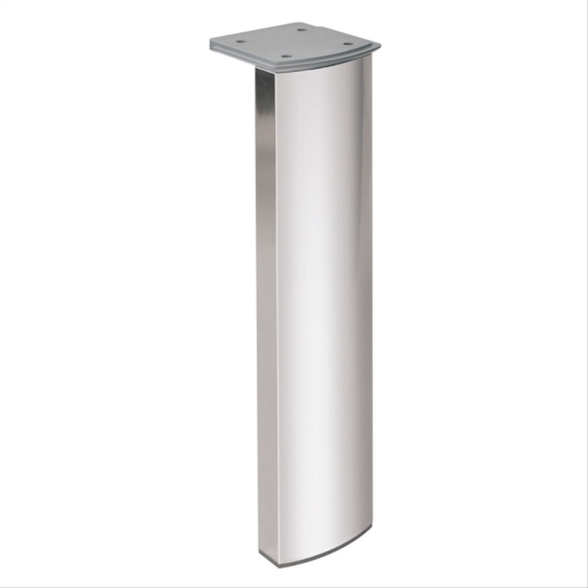 KUTZ - Pata regulable aluminio anodizado brillo 200mm curve