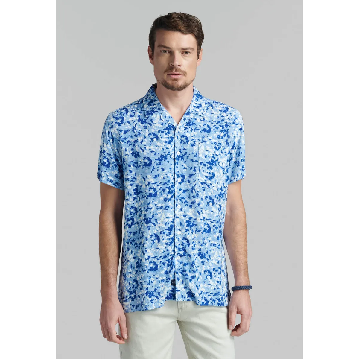 FEROUCH - Camisa Keene Azul Ferouch