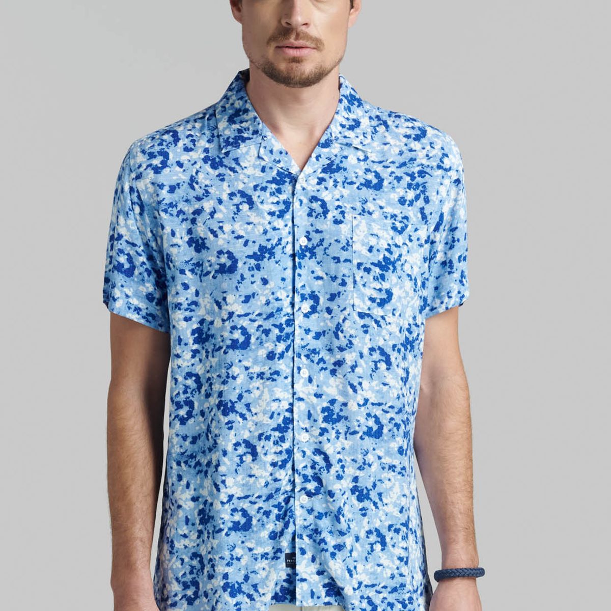 FEROUCH - Camisa Keene Azul Ferouch