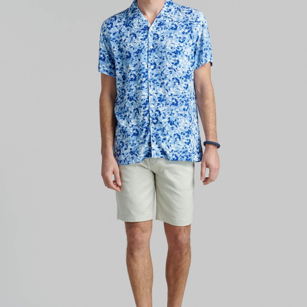 FEROUCH - Camisa Keene Azul Ferouch